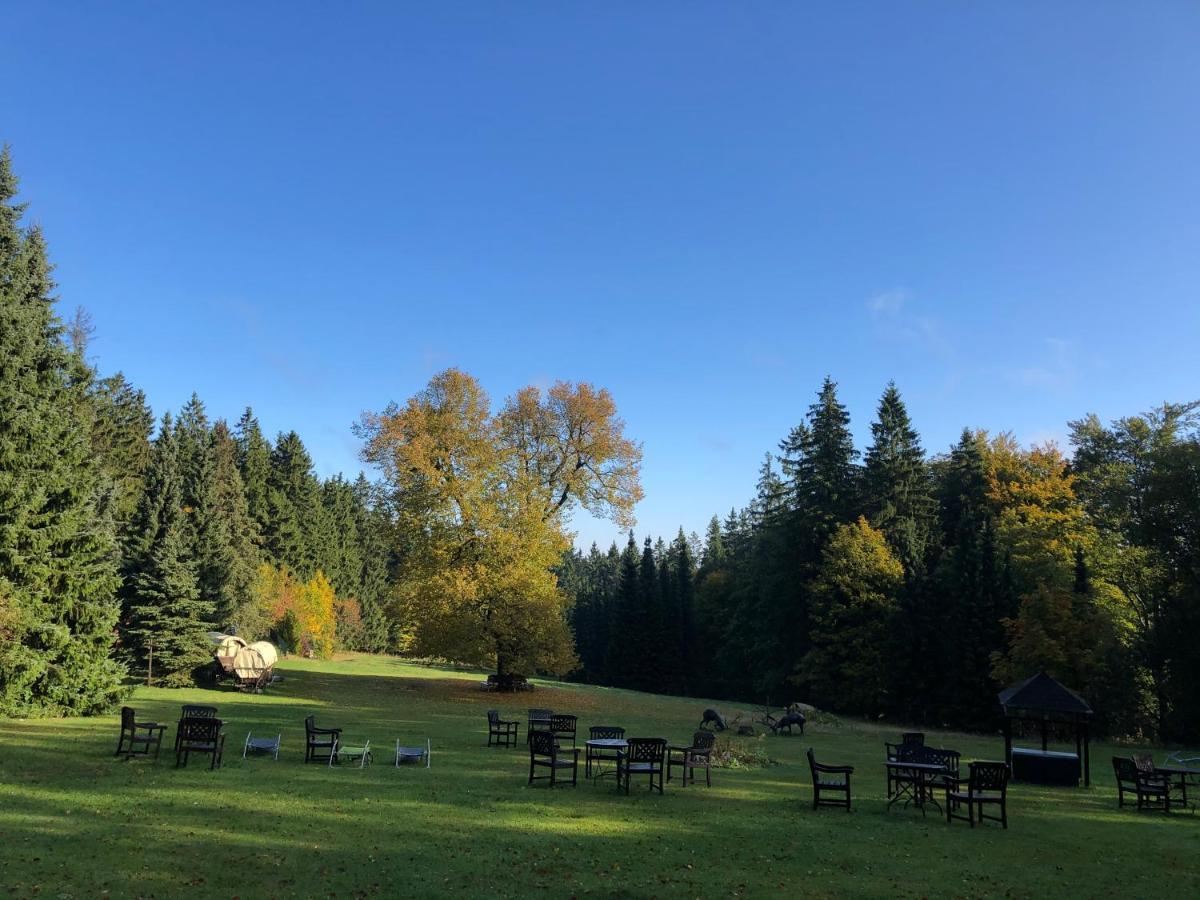 Berg & Spa Hotel Gabelbach Ilmenau Bagian luar foto