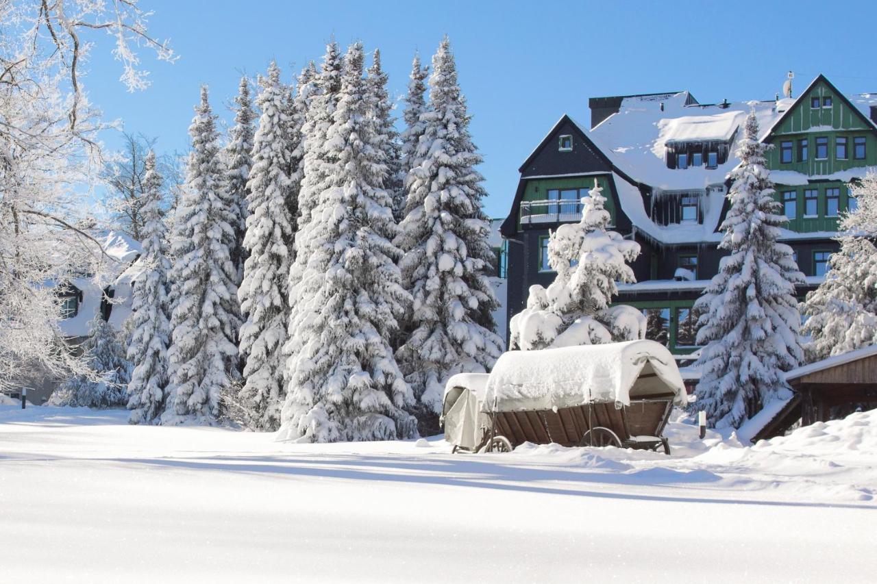 Berg & Spa Hotel Gabelbach Ilmenau Bagian luar foto