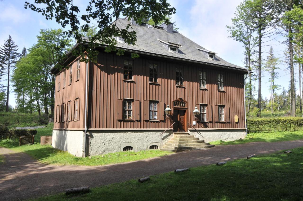 Berg & Spa Hotel Gabelbach Ilmenau Bagian luar foto
