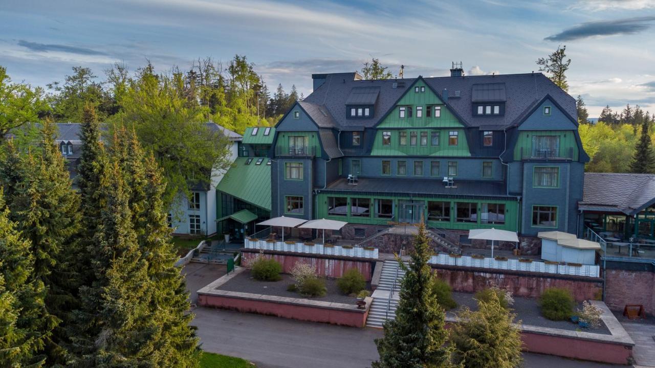 Berg & Spa Hotel Gabelbach Ilmenau Bagian luar foto