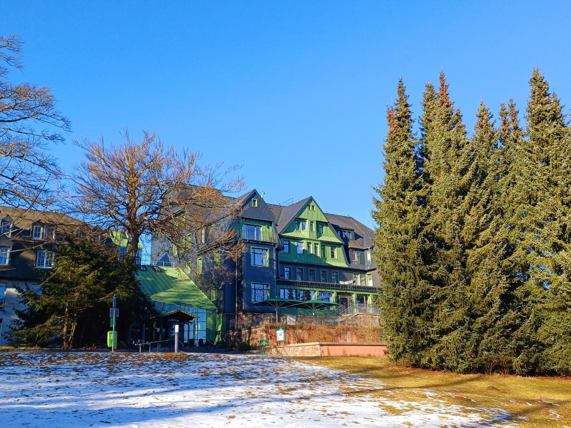 Berg & Spa Hotel Gabelbach Ilmenau Bagian luar foto