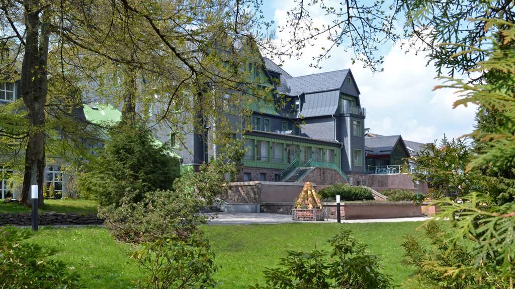 Berg & Spa Hotel Gabelbach Ilmenau Bagian luar foto
